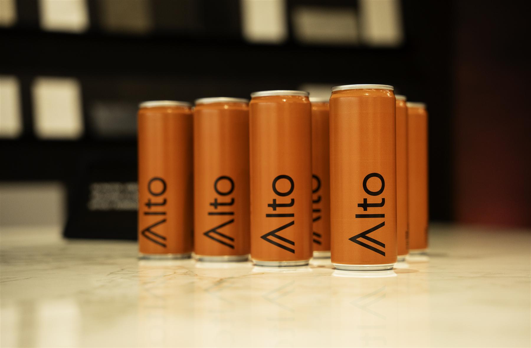 Alto branded drinks at Alto Circle Miami 2025